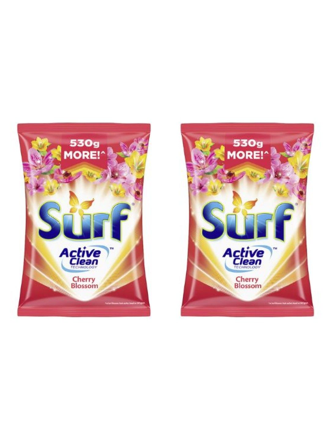 Surf Powder Detergent Cherry Blossom Pouch Pack Edamama